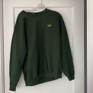 Obey dark green sweatshirt